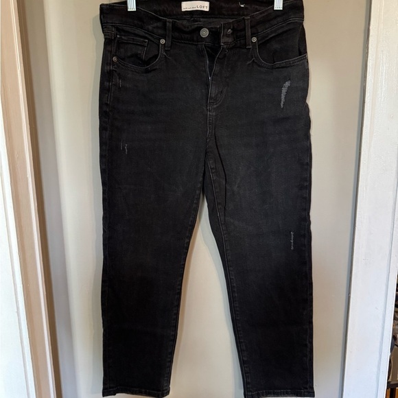 LOFT Denim - LOFT Women's Black Crop Leg Jeans